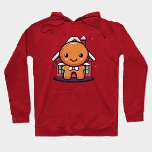 cute gingerbread man Hoodie